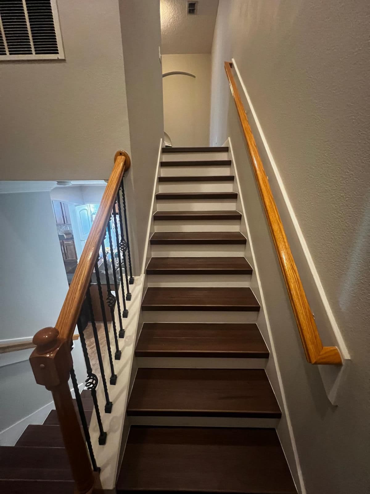 Stair flooring installation by SPFlooring